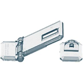 SOURCEONE.ORG Deluxe Crystal Clear Acrylic Flat Mount Hasp