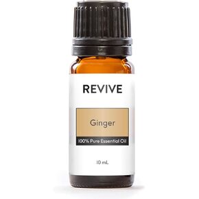 Ginger Essential Oil by Revive Essential Oils - 100% Pure Therapeutic Grade, for Diffuser, Humidifier, Massage, Aromatherapy, Skin & Hair Care