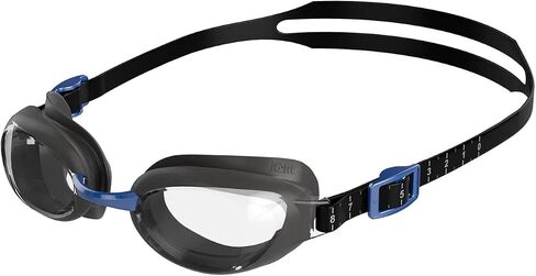 Speedo Aquapure Adult Goggles, Navy/Grey, One Size in Saudi Arabia