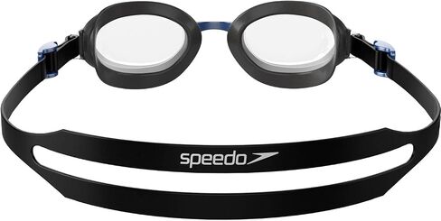 Speedo Aquapure Adult Goggles, Navy/Grey, One Size in Saudi Arabia