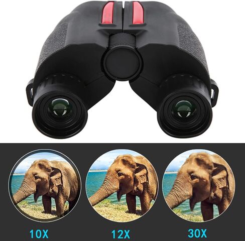 Compact Binoculars for Adults High Powered and Kids,12x25 Mini High Powered Binoculars with Low Light Night Vision and Up to 3000m Range in Saudi Arabia