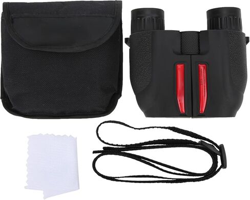 Compact Binoculars for Adults High Powered and Kids,12x25 Mini High Powered Binoculars with Low Light Night Vision and Up to 3000m Range in Saudi Arabia