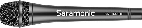 Saramonic Digital Dynamic Handheld Mic w/USB-C Android Smartphones/Tablets & USB PC/Mac (SR-HM7 UC), Black, SR-HM7UC in Saudi Arabia