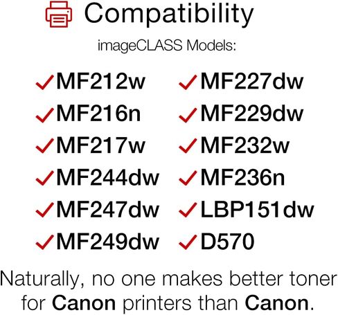 Canon 071 High Capacity Toner Cartridge, Compatible to LBP122dw Laser Printer in Saudi Arabia