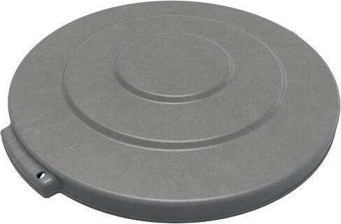 SPARTA Bronco Waste Container Trash Can Lid, Round Trash Bin for Disposal, 10 Gallons, Red, (Pack of 6) in Saudi Arabia