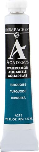 Grumbacher Academy Watercolor Paint, 7.5ml/0.25 Ounce, Cobalt Blue Hue (A049) in Saudi Arabia
