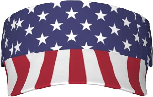 Flag Pattern Visor Hats for Women & Men, Sport Empty Top Baseball Cap for Outdoor Tennis Golf Running in Saudi Arabia