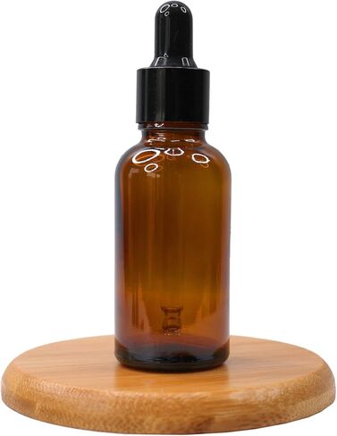 1 oz*6 Eye Dropper Bottles Set Leakproof Essential Oils Tincture Bottle Mini Travel Serum Bottles Suitable Cosmetic Sample Container for Serum Oils, Perfume (Amber) in Saudi Arabia