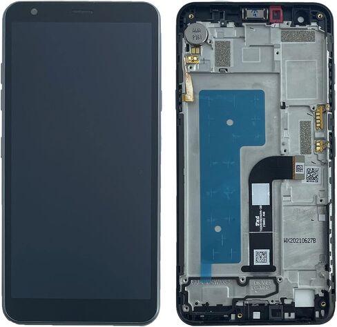 for LG K30 2019 LM-X320MA X320TA X320PM Aristo 4+ Plus LCD Display Touch Screen Digitizer Frame Replacement,Black，5.45" in Saudi Arabia