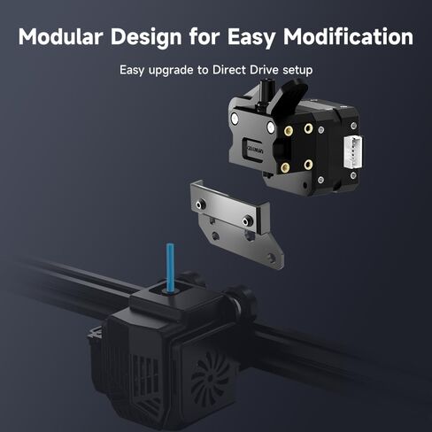 Creality Official Sprite Direct Drive Extruder Kit لسلسلة Neo، مجموعة ترقية Dual Gear Extruder SE للطابعة ثلاثية الأبعاد Ender 3 Neo/Ender 3 V2 Neo/Ender 3 Max Neo/Ender 2 Pro in Saudi Arabia