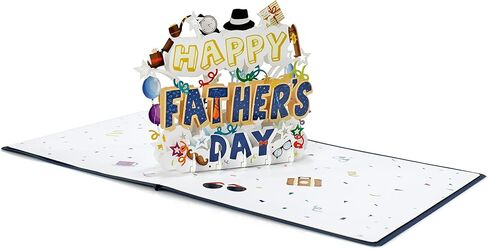 بطاقة عيد الأب السعيد من CUTPOPUP، بطاقة تهنئة ثلاثية الأبعاد، بطاقة عيد الأب للأب، الأب في القانون، الجد، الزوج، الرجال، الابن (نص يوم الأب السعيد) in Kuwait