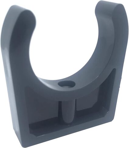 PVC Pipe Clamps Clips for 50mm/1.97 Inch OD U-Hook TV Trays Tubing Hose Hanger Support Pex Tubing Dark Grey 5pcs in Saudi Arabia