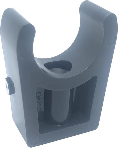PVC Pipe Clamps Clips for 50mm/1.97 Inch OD U-Hook TV Trays Tubing Hose Hanger Support Pex Tubing Dark Grey 5pcs in Saudi Arabia