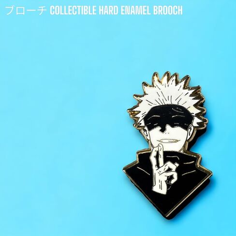 GOJO PIN GOJO ENAMEL PIN GOJO SATORU PINS GOJO FIGURE PIN COLLECTIBLE GOJO MERCH JJK PINS GOJO SENSEI MERCH in Saudi Arabia