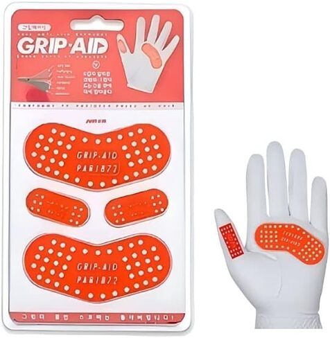 GripAid Golf Tape for Fingers Club and Gloves Prevent Golf Blisters Anti Slip Solution Golf Grip Tape No Sticky Residue Behind - Made in Korea in Saudi Arabia