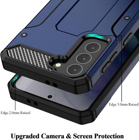 MMHUO for Samsung Galaxy S21 Case,Dual Layer Military Grade Drop Protection Galaxy S21 Case with Built in Kickstand Shockproof Protective Phone Case for Samsung Galaxy S21 5G,Army Green in Saudi Arabia