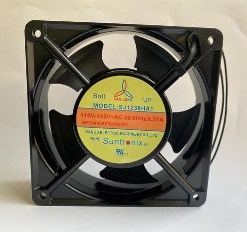 SJ1238HA1 110V-120VAC 0.27A 12CM مروحة تبريد لمروحة التبريد YAOGBAO SJ1238HA1 in Kuwait