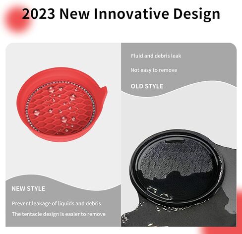 Bling Car Cup Holder Coaster, Anti-Slip Shockproof Universal Fashion Vehicle Car Coasters Insert Bling Crystal Rhinestone Auto Interior Accessories for Women (2, Red) in Saudi Arabia