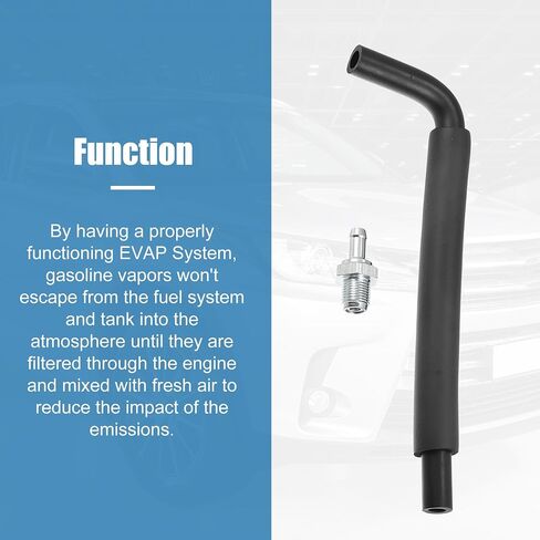 X AUTOHAUX Engine Valve Hose for Toyota Matrix 2009-2013 2.4L L4-Gas Replace No.12262-0H010/12262-28020/12262-28021 in Saudi Arabia