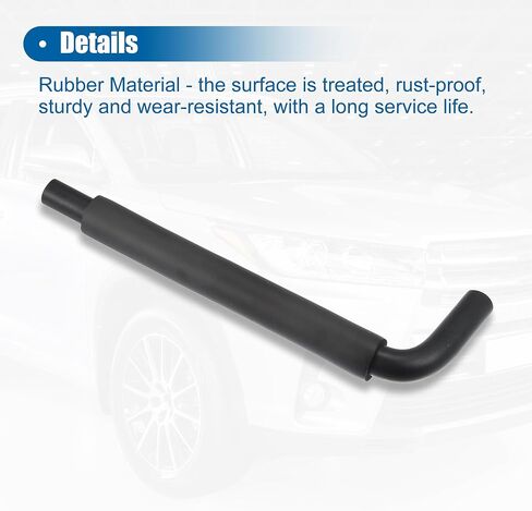 X AUTOHAUX Engine Valve Hose for Toyota Matrix 2009-2013 2.4L L4-Gas Replace No.12262-0H010/12262-28020/12262-28021 in Saudi Arabia