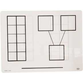 Didax Educational Resources Write & Wipe Ten-Frame Mats (211441)