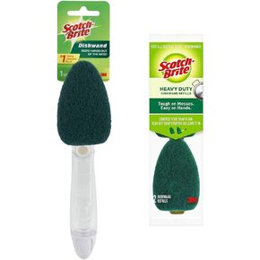 3M Scotch-Brite Heavy Duty Dishwand and 2 Refills (VALUE PACK) 650-12