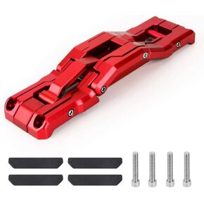 1 PCS Door Hinge Step Aluminum Folding Foot Pedal Compatible with J.eep Wrangler 2007-2018 JK JKU, 2018-2023JL JLU (Black)