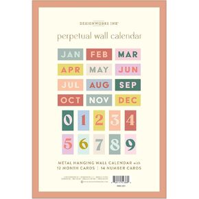 Perpetual Wall Calendar