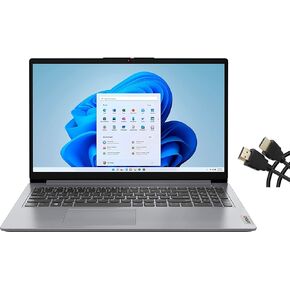 Lenovo Newest Ideapad Laptop PC - 15.6" FHD Touch Screen, AMD Ryzen 7 5700U, 12GB DDR4 Memory, 512GB SSD - Cloud Grey, Windows 11 - Numerical Keyboard, SD card reader, Webcam + Accessories