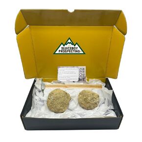 Break Your Own Geodes! BOX SET WITH HAMMER | Raw, Uncut Crystal Geode Specimens | MEDIUM Size | Sparkly White Crystal Geodes (8)