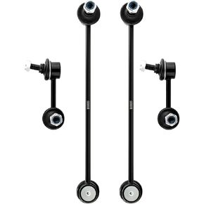 4Pcs Front & Rear Stabilizer Sway Bar End Links Kit Fit For Dodge Caliber 2007-2009, For Jeep Compass/Patriot 2007-2009 Replace# K750058 K750289 MN101368
