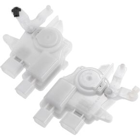 X AUTOHAUX Replacement Rear Left Right Side Power Door Lock Actuator Motor for Mazda 5 2006-2010 2012-2017 Side Slide Door Lock Door Latch Actuator Assembly No.C23573350/C23572350 White Pair