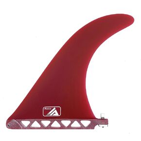 AQUBONA 10" Surf & SUP Fiberglass Fin - Free No Tool Fin Screw - 10 inch SUP Center Fin Replacement for Longboard, Surfboard & Paddleboard