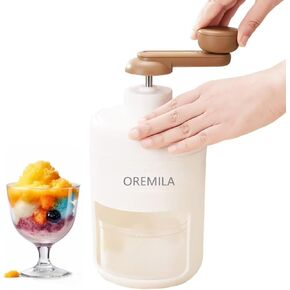 آلة مخروط الثلج، آلة صنع الثلج المحلوق وماكينة حلاقة الثلج مع صواني مكعبات الثلج، صانع كسارة الثلج اليدوي للمنزل in Kuwait