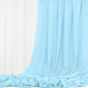 Gold Wedding Gauze Cheesecloth Fabric, 10 Yard Cheesecloth Arch Draping Ceiling Drape Table Runner Fabric, Gold DIY Cheesecloth for Table Runner Chair Sash Napkins Drape Wedding Decoration