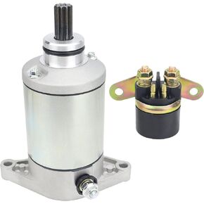 31100-19B20 Starter & Relay Compatible with Suzuki Quadrunner 250 LT-4WD LT-F250 1987-2002 / KingQuad 250 300 for Arctic Cat 250 300 18807 18838 3545-017 3545-003 495740 SMU0296 SM13216 in Saudi Arabia
