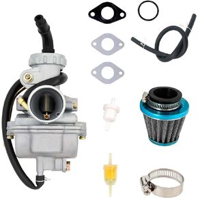 110cc atv PZ20 Carburetor kit for TaoTao Kazuma Baja 50cc 70cc 90cc 110cc 125cc 110B Chinese Quad 4 Stroke ATV 4 Wheeler NST SunL Go Kart Dirt Bike CRF50F XL75 CRF80F XR50R