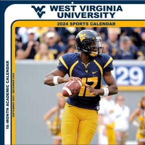 Turner Licensing, COL West Virginia Mountaineers 2024 Wall Calendar