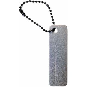 Mini Pocket Diamond Sharpener-EDC Keychain for Camping, Fish Hooks, Knives, Awls, and Nails