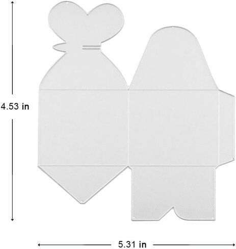 Cutting Dies Small Size Gift Box Stencil Nesting Metal Candy Box Embossing Stencils for DIY Paper Cards Making Gift in Saudi Arabia