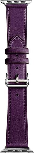 Luxury Soft Designer Leather Band Compatible with Apple Watch Series Ultra 8 7 6 5 4 3 2 1 SE, 38mm 40mm 41mm 42mm 44mm 45mm 49mm Single Tour for Women and Men in Saudi Arabia
