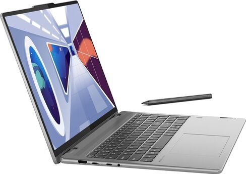 كمبيوتر محمول Lenovo Yoga 7 Home & Business 2 في 1 (AMD Ryzen 7 7735U 8-Core، 16GB LPDDR5 6400MHz RAM، 2TB PCIe SSD Mini، AMD Radeon 680M، 16.0 بوصة 60 هرتز Touch Win 11 Pro) مع قاعدة توصيل USB-C in Saudi Arabia