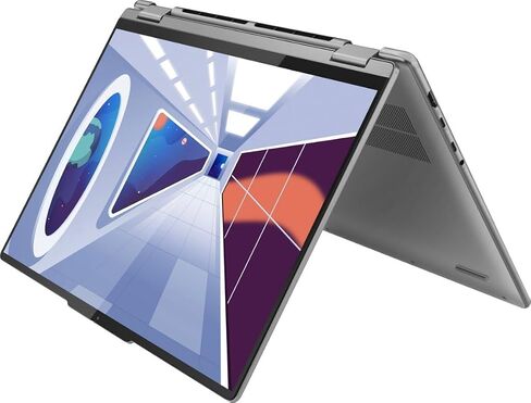 كمبيوتر محمول Lenovo Yoga 7 Home & Business 2 في 1 (AMD Ryzen 7 7735U 8-Core، 16GB LPDDR5 6400MHz RAM، 2TB PCIe SSD Mini، AMD Radeon 680M، 16.0 بوصة 60 هرتز Touch Win 11 Pro) مع قاعدة توصيل USB-C in Saudi Arabia