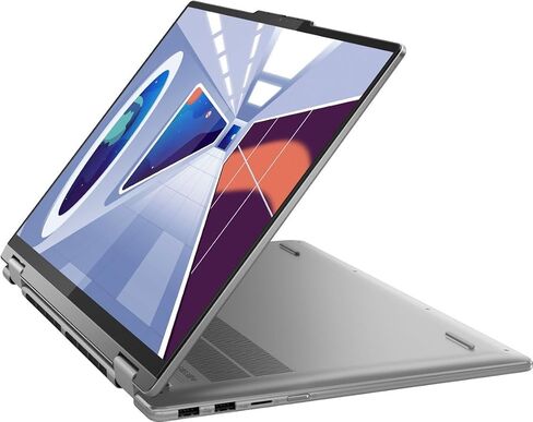 كمبيوتر محمول Lenovo Yoga 7 Home & Business 2 في 1 (AMD Ryzen 7 7735U 8-Core، 16GB LPDDR5 6400MHz RAM، 2TB PCIe SSD Mini، AMD Radeon 680M، 16.0 بوصة 60 هرتز Touch Win 11 Pro) مع قاعدة توصيل USB-C in Saudi Arabia