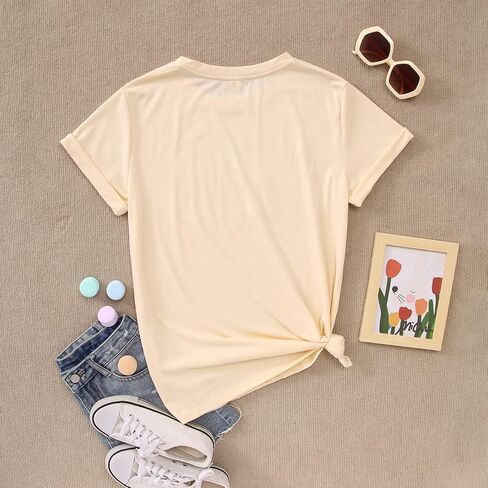 Cute Baseball T-Shirt Women Hey Batter Swing Tee Shirt Short Sleeve Casual Summer Funny Graphic Sports Tops in Saudi Arabia