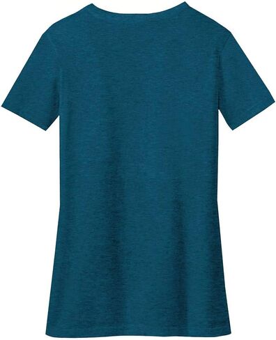 Joe's USA Ladies Soft Heather Blend V-Neck T-Shirts in Sizes XS-4XL in Saudi Arabia