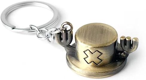 Chopper Hat Anime Keychain One Piece Keychain, Small, Demingsen in Saudi Arabia