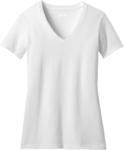 Joe's USA Ladies Soft Heather Blend V-Neck T-Shirts in Sizes XS-4XL in Saudi Arabia