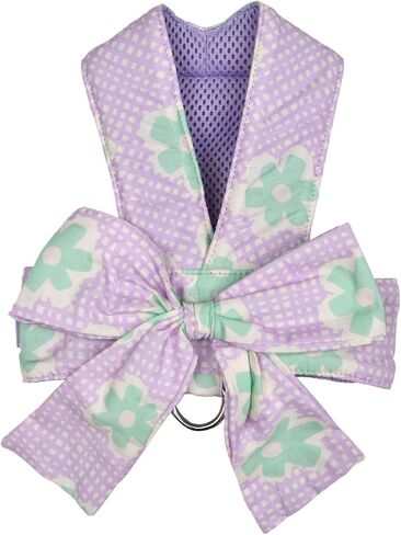 Pinkaholic New York Roselin Dog Harness Fashionable Cute Spring Summer Harness for Small Dogs, Pink, Large in Saudi Arabia