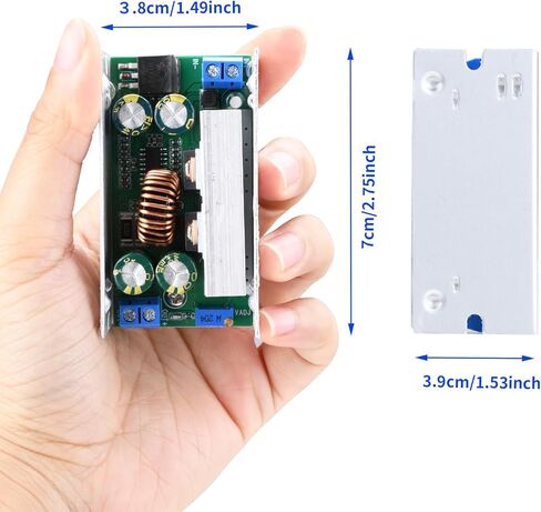 DC-DC محول باك متزامن، Aideepen 15A 200W 8-60V إلى 1-36V وحدة التنحي قابل للتعديل منظم الجهد باك محول الطاقة وحدة إمداد الطاقة الحالية الثابتة 2PCS in Kuwait